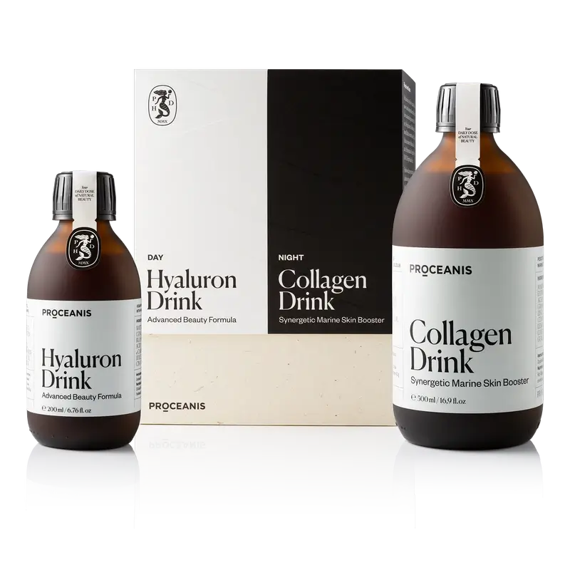 Proceanis Hyaluron Drink 200 ml + Kollagen Drink 500 ml