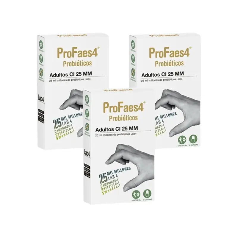 Profaes4 Probiotika Erwachsene Ci 25Mm Pack 3 x 30 Tabletten