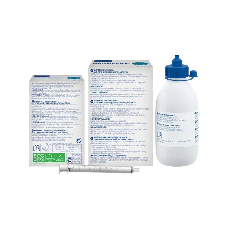 Virbac Pronefa 60 ml, Nierenergänzungsmittel für Hunde und Katzen