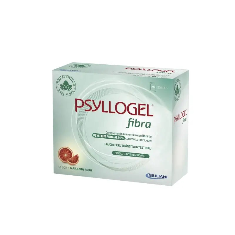 Psyllogel-Faser Rot-Orange-Geschmack, 20 Umschläge