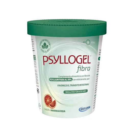 Psyllogel Fibre Rot Orangengeschmack 170 G Dose, 38 Dosen