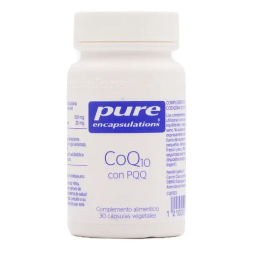 Pure Encapsulations CoQ10 mit PQQ, 30 Kapseln