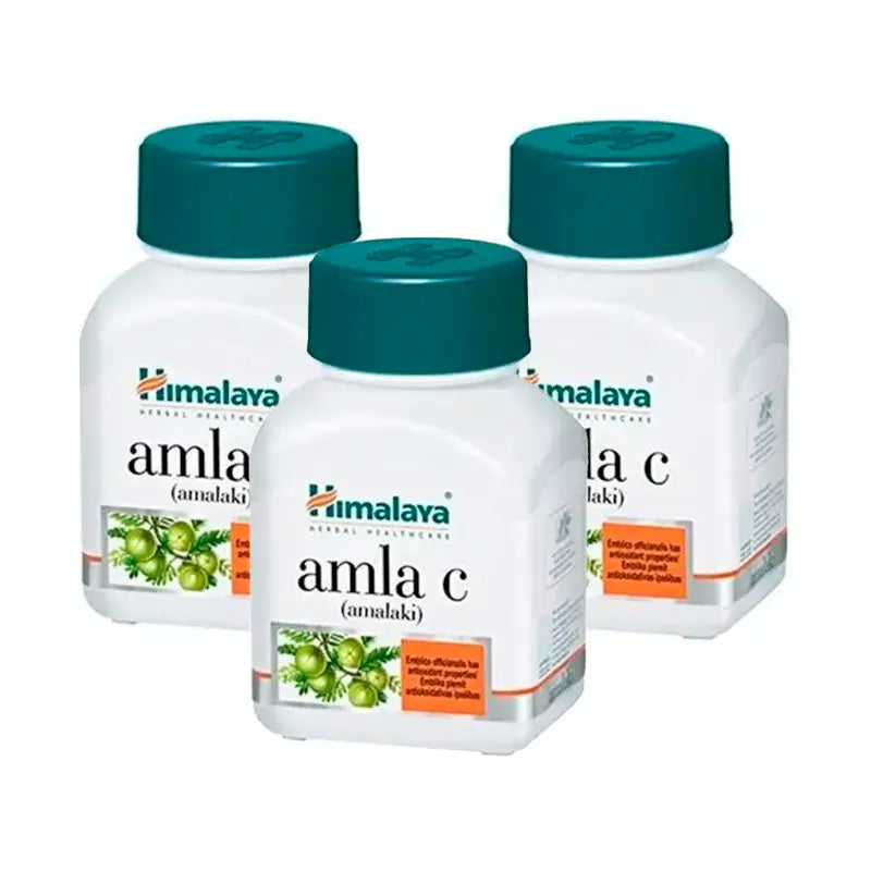 Pure Herbs Amla C, Packung 3 x 60 Kapseln