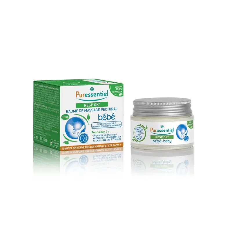 Puressentiel Baby-Brust-Massage-Balsam, 30 ml
