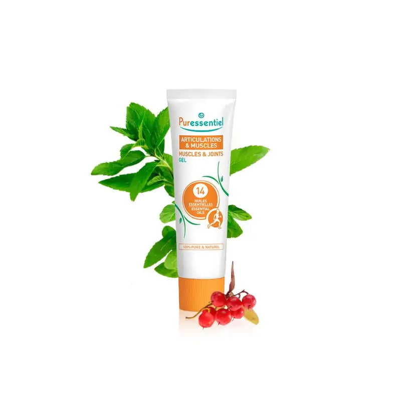 Puressentiel Gel für Gelenke und Muskeln mit 14 ätherischen Ölen, 60 ml