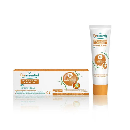 Puressentiel Gel für Gelenke und Muskeln mit 14 ätherischen Ölen, 60 ml