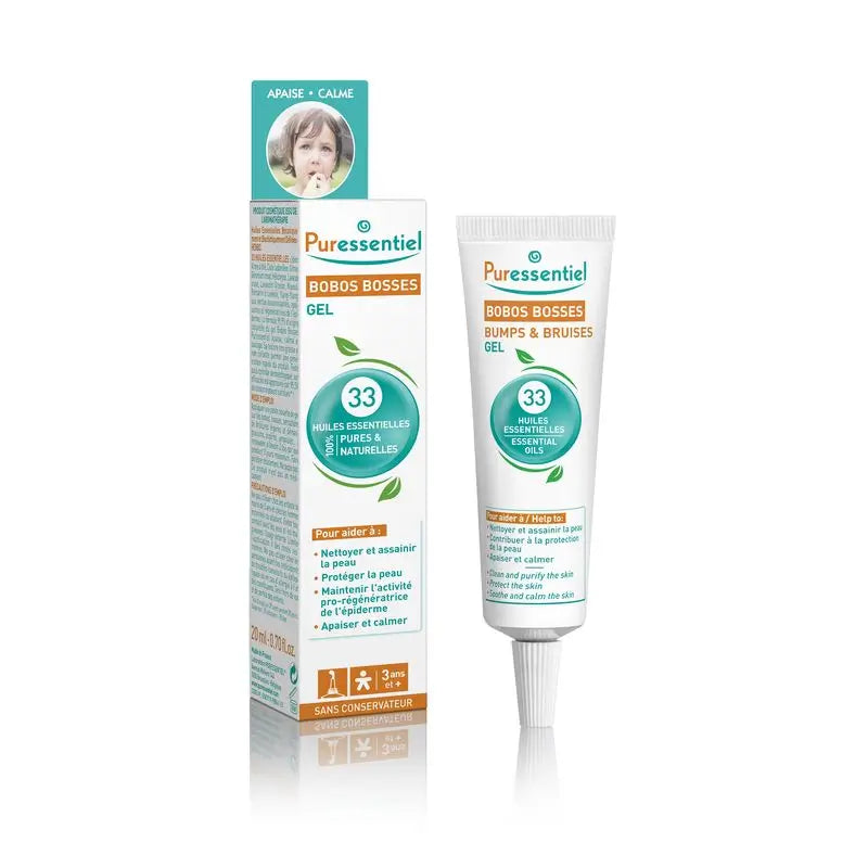 Puressentiel Scratch & Bump Gel mit 33 ätherischen Ölen, 20ml