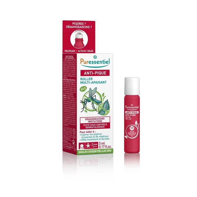 Puressentiel Multi-beruhigender Roll-On mit Ae Bio Anti-Pic, 5 ml