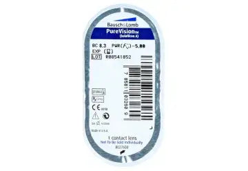 Purevision Sphärische Monatslinsen , 6 Stück