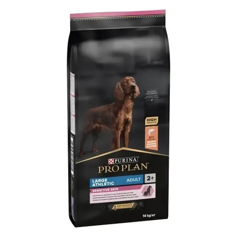 Purina Pro Plan Canine Adult Athletic Derma Large 14Kg , Hundefutter für Hunde