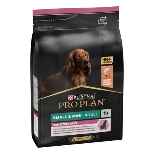 Purina Pro Plan Canine Adult Derma Small 3kg, Hundefutter für Hunde