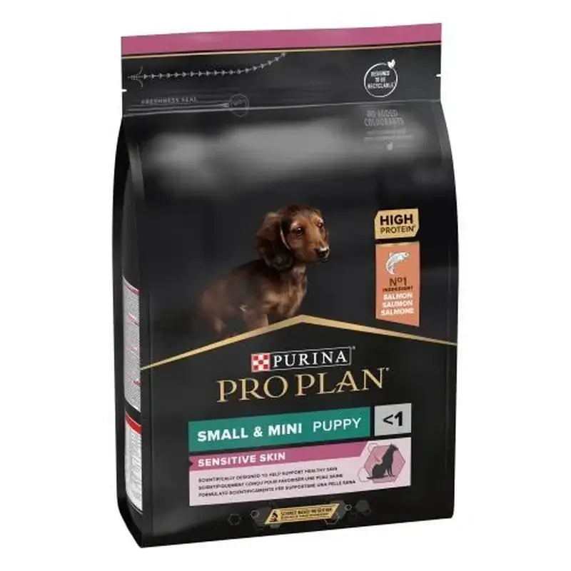 Purina Pro Plan Canine Puppy Derma Small 3Kg , Hundefutter für Hunde