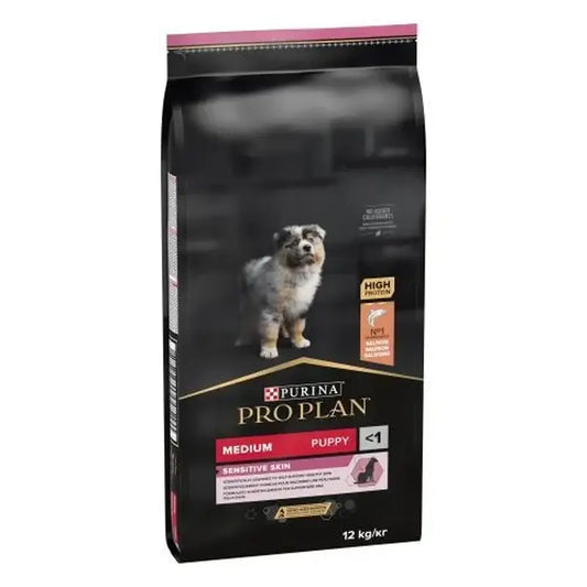 Purina Pro Plan Canine Puppy Medium Derma 12Kg, Hundefutter für Hunde
