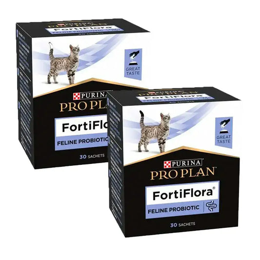 Purina Pro Plan Fortiflora Probiotic für Katzen, Packung 2 x 30x1gr