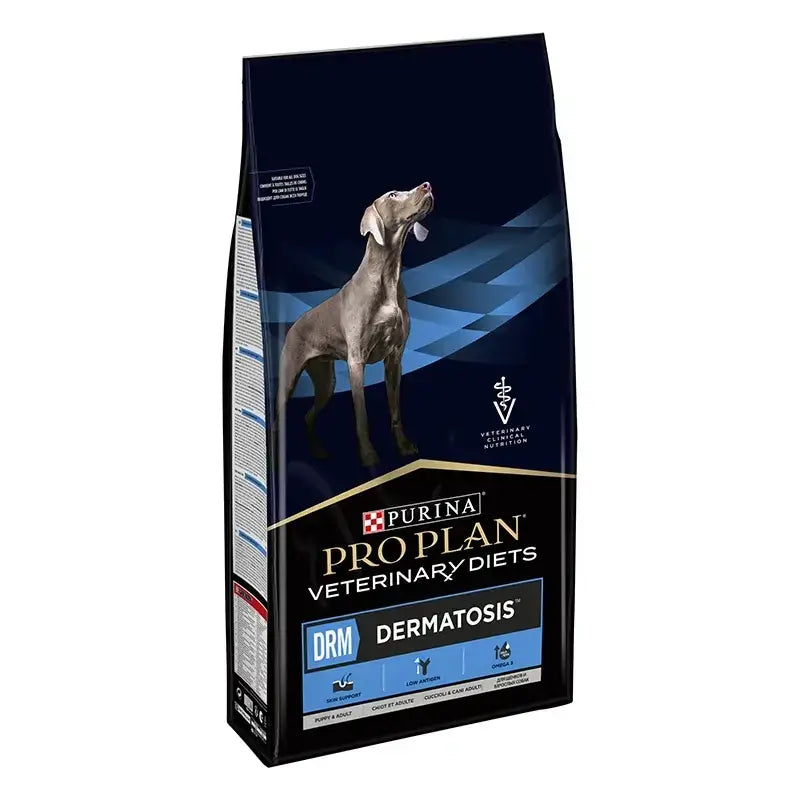 Purina Pro Plan Vet Canine Drm Dermatosis 12kg, Hundefutter für Hunde