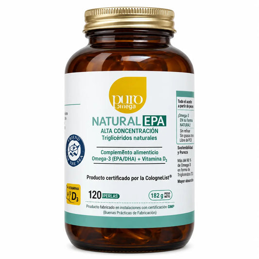 Pure Omega Natural Omega Epa Hohe Konzentration , 120 Perlen