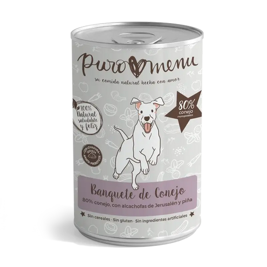 Puromenu Kaninchen Bankett Menü , 400 Gramm