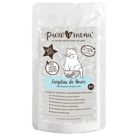 Puromenu Menu Zarpitas De Amor Bio (Gans) , 100 g