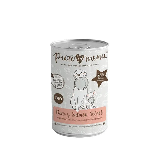 Puromenu Pute & Lachs Select Bio , 6x400 g