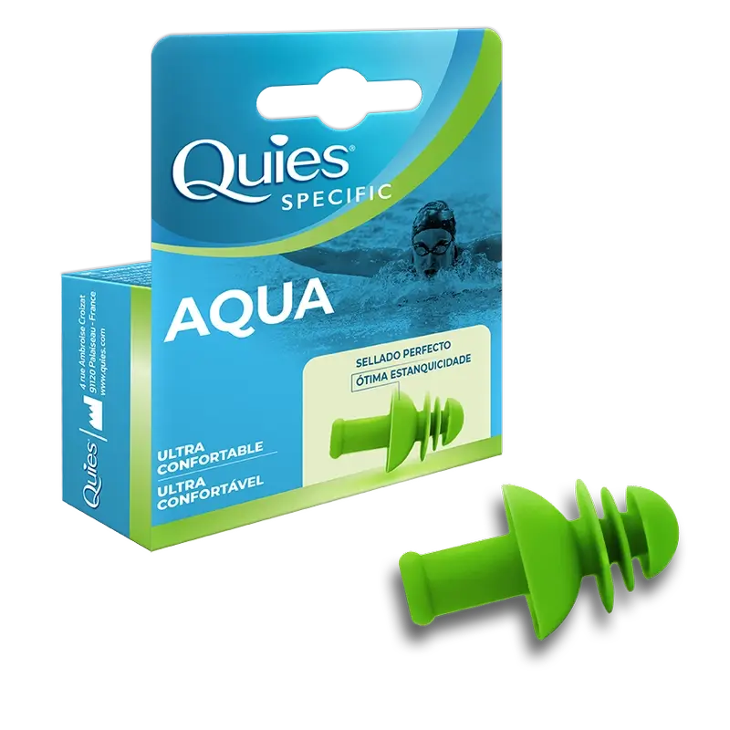 Quies Specifiq Aqua Ohrstöpsel für Erwachsene, 1 Stück