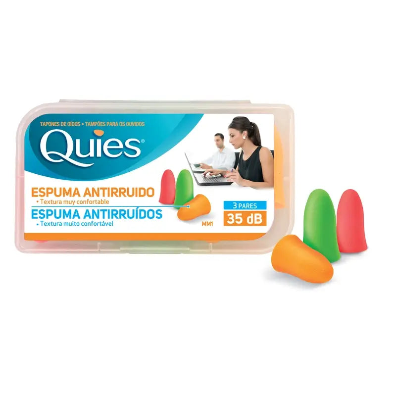 Quies Gummi Ohrstöpsel 6 Stück