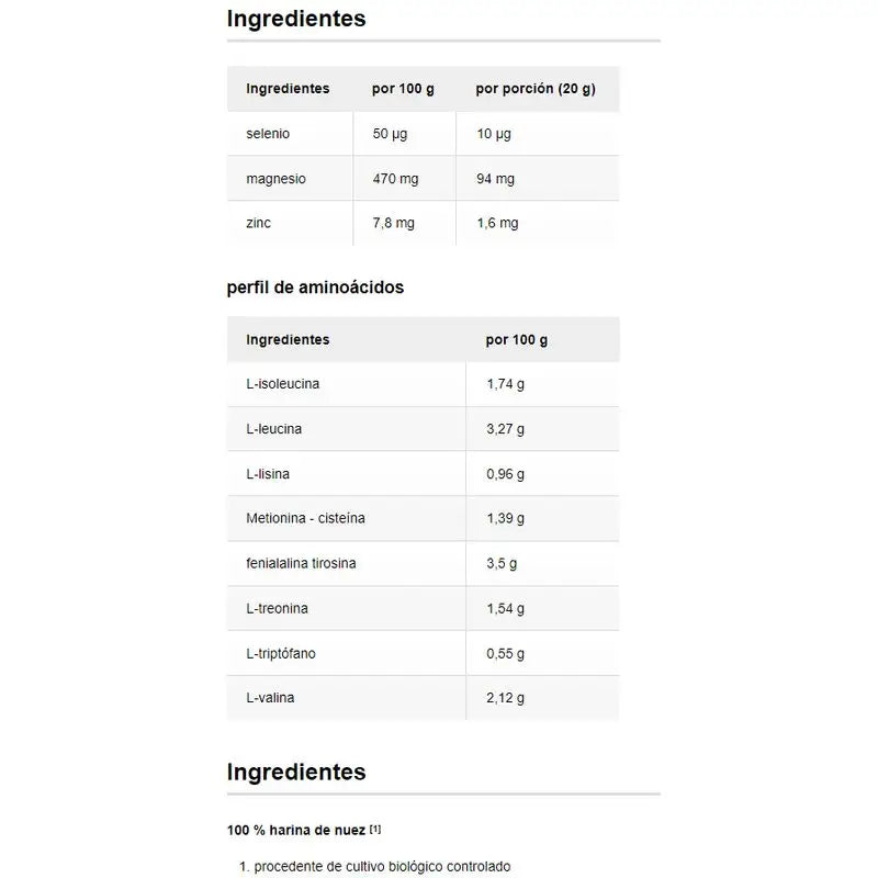 Raab Vitalfood Natürliches Nussprotein 420Gr. Bio Sg Vegan