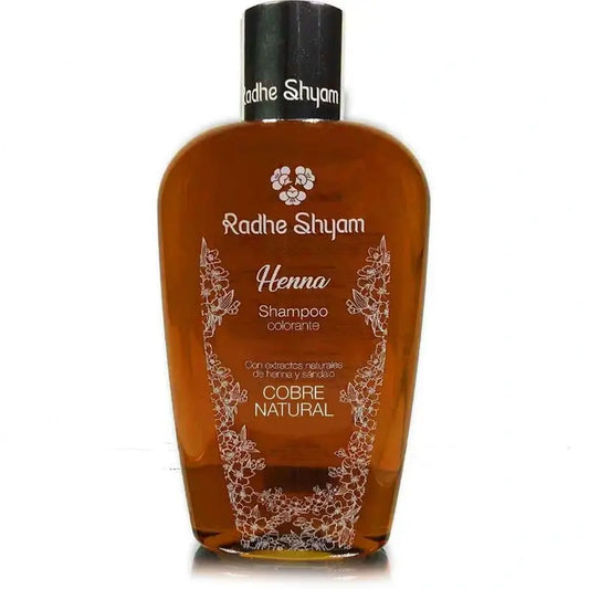 Radhe Shyam Natürliches Henna-Kupfer-Shampoo, 250 ml