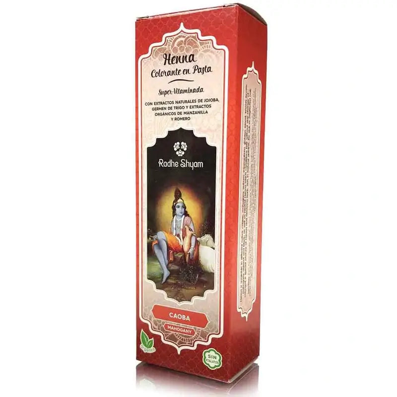 Radhe Shyam Henna-Paste Mahagoni, 200 ml