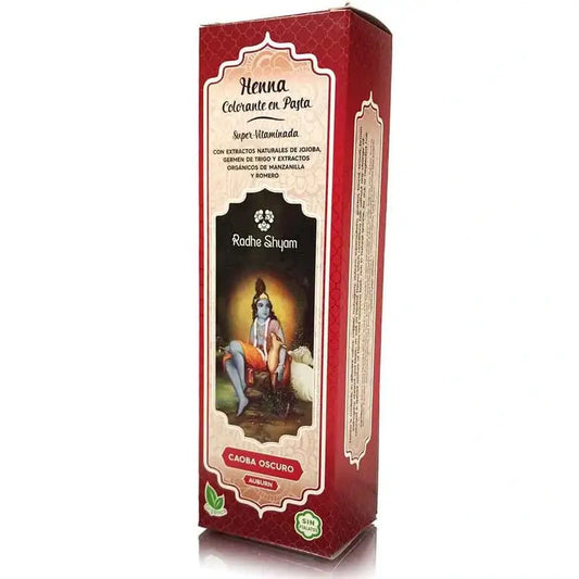 Radhe Shyam Henna Paste Dunkel Mahagoni , 200 ml