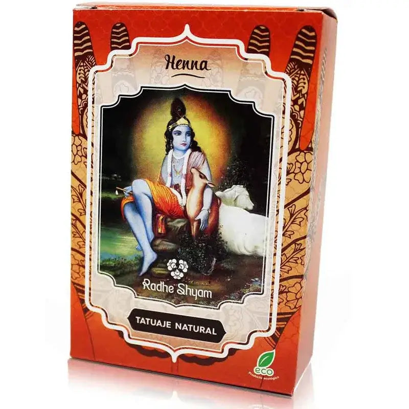 Radhe Shyam Henna Tattoo-Pulver, 100 gr