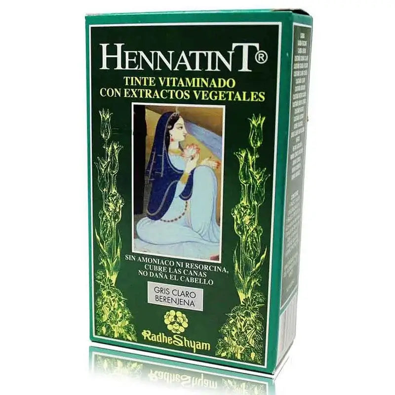 Radhe Shyam Hennatint Hellgrau Aubergine , 60 ml