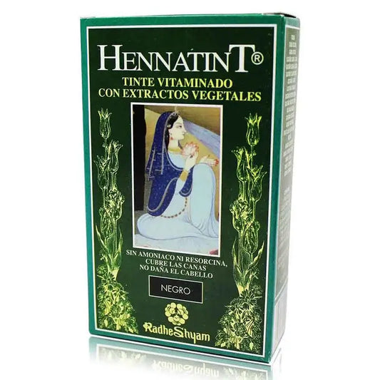 Radhe Shyam Hennatint Schwarz , 60 ml