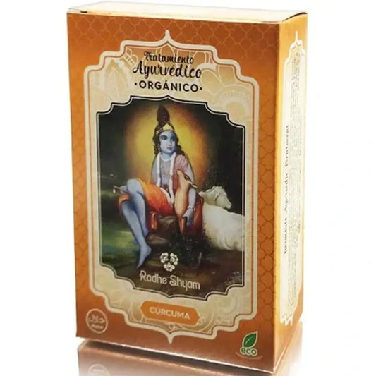 Radhe Shyam Ayurvedische Haarkur Kurkuma Ayurvedisch , 100 g