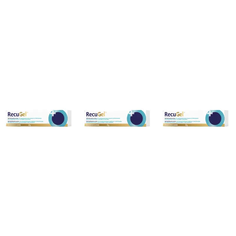Recugel Ophthalmisches Gel, 3 x 10 Gramm