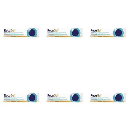 Recugel Ophthalmisches Gel, Packung 6 x 10 gr