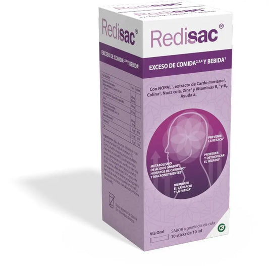 Redisac, 10 Stäbchen