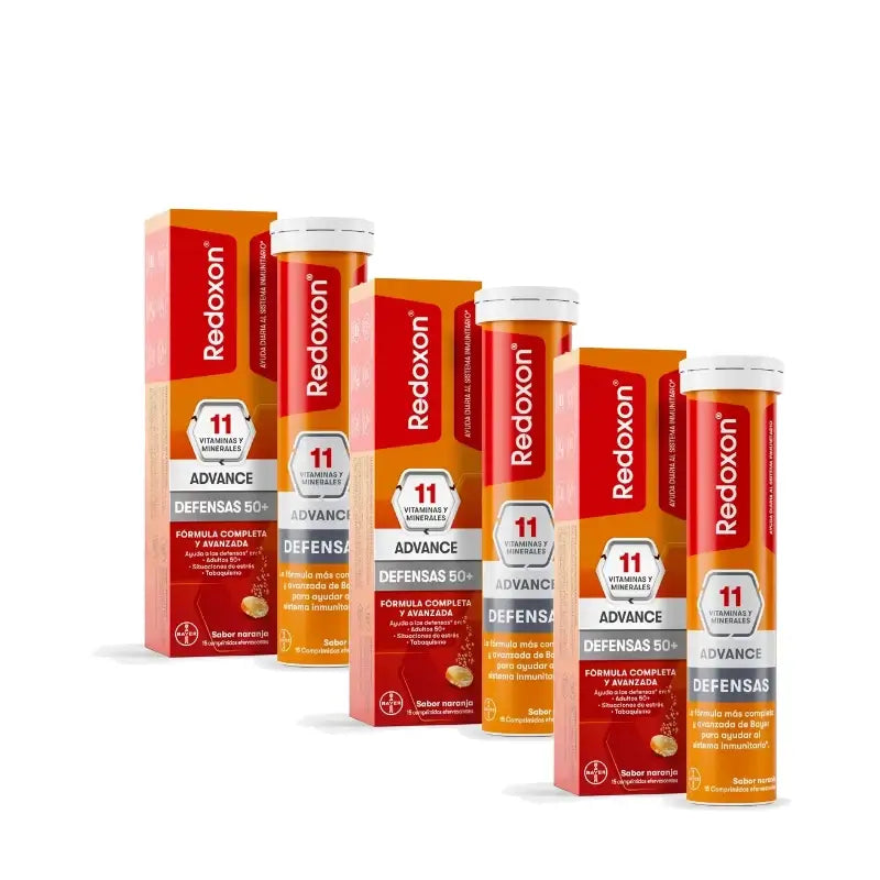 Redoxon Advance, Packung mit 3 x 15 Brausetabletten
