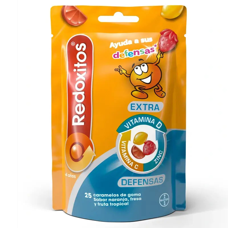 Redoxon Redoxitos Extra Defensas +4 Jahre, 25 Gummibärchen