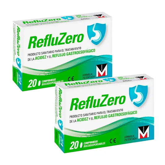 Refluzero Duplo Sodbrennen und Reflux 2 x 20 Tabletten
