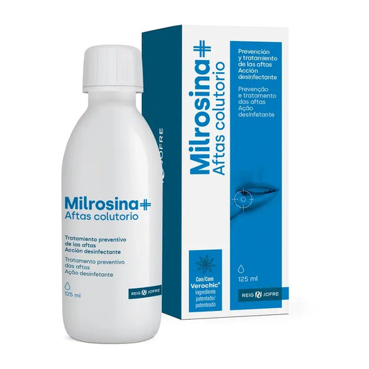 Milrosina+ Aftas Mundspülung, 125Ml