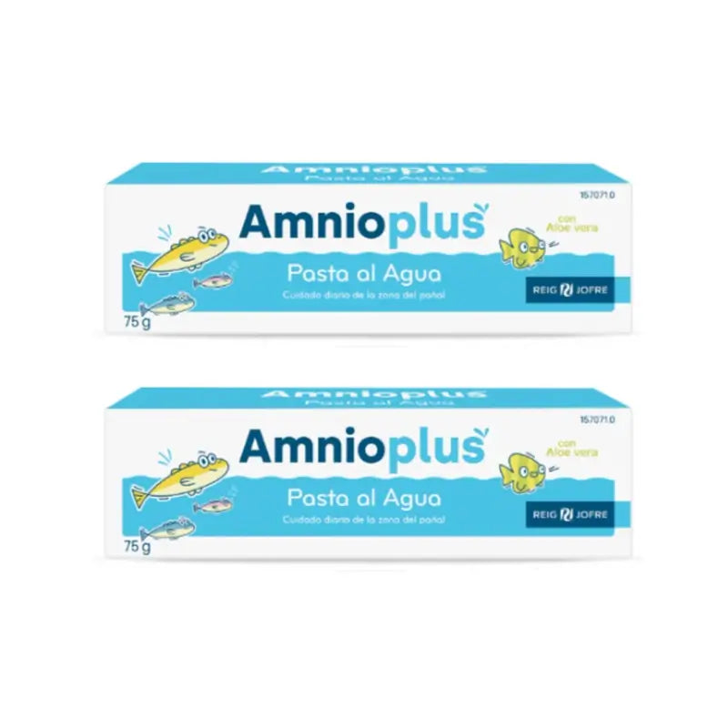 Reig Jofre Duplo Amnioplus H2O Paste auf Wasserbasis, 2 x 75 G