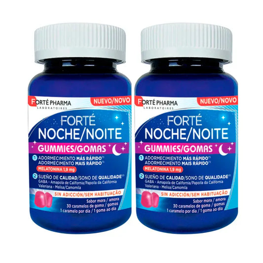 REIG JOFRE DUPLO FORTE NACHT GUMMIS KARAMELL 2 X 30