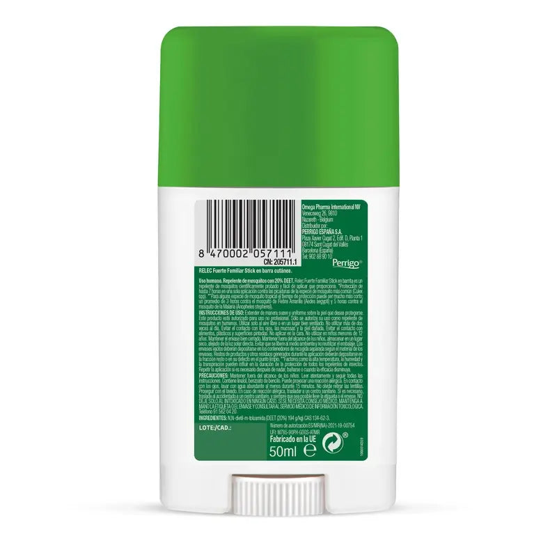 Relec Fuerte Familiar Mückenschutzstift, 50 ml
