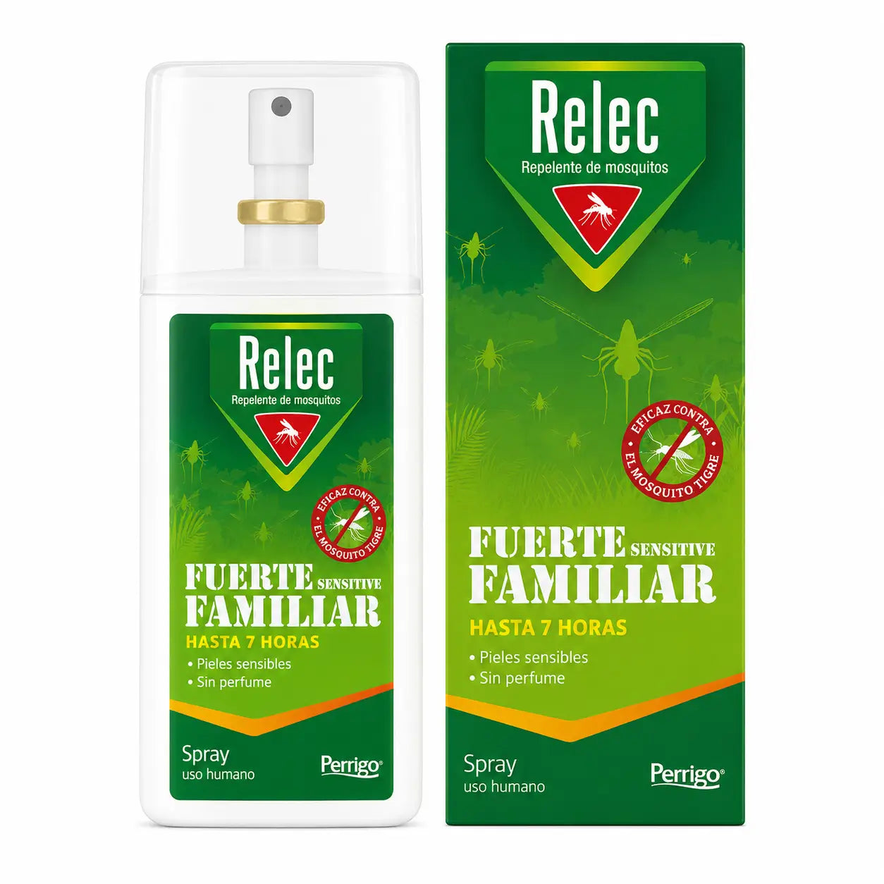 Relec Fuerte Sensitive Familie Mückenspray, 75 ml