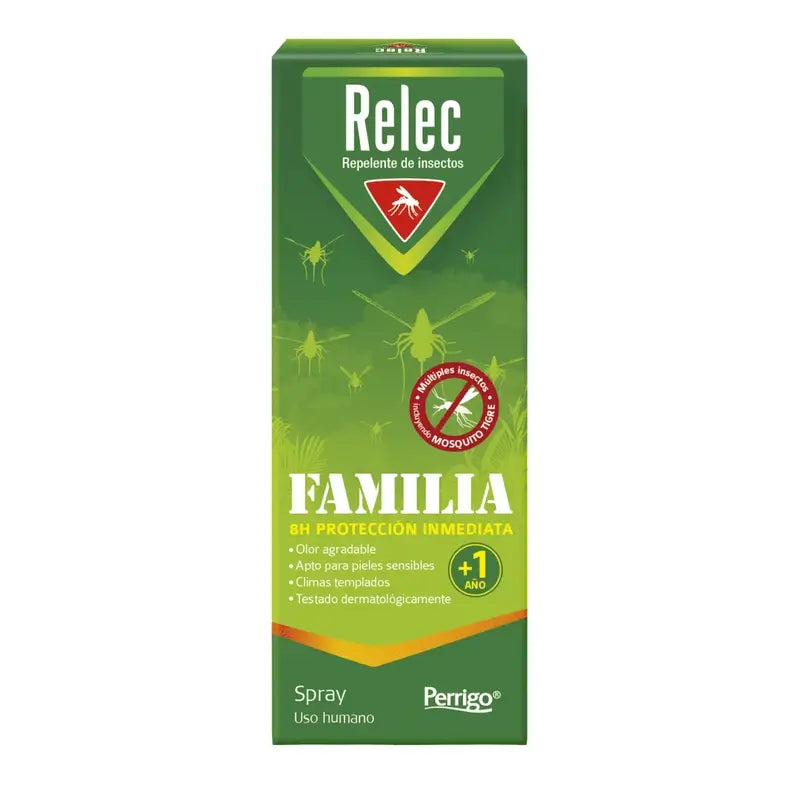 Relec Fuerte Sensitive Familie Mückenspray, 100 ml