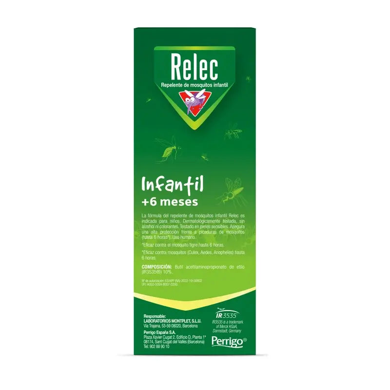 Relec Mückenspray für Kleinkinder, 100 ml (+ 6 Monate)
