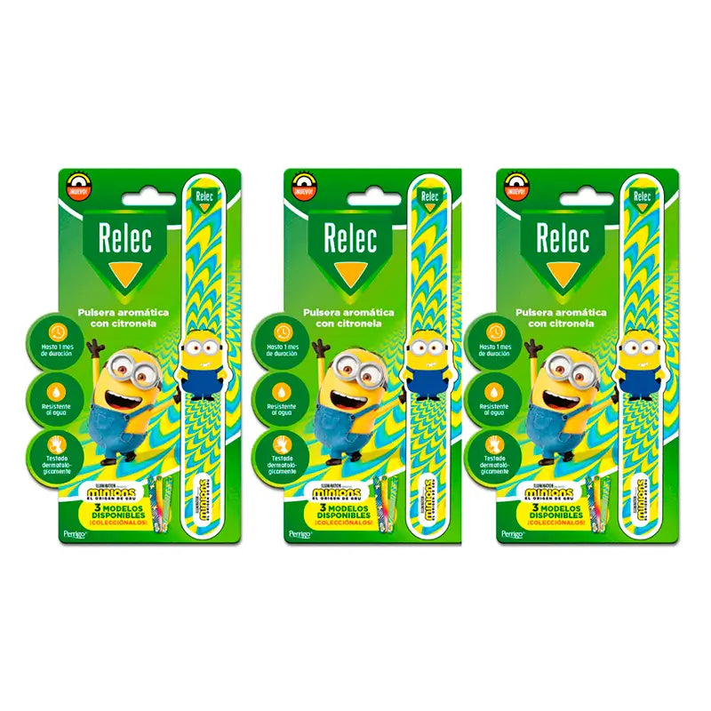 Relec Triplo Armband Minions 21 Gelb