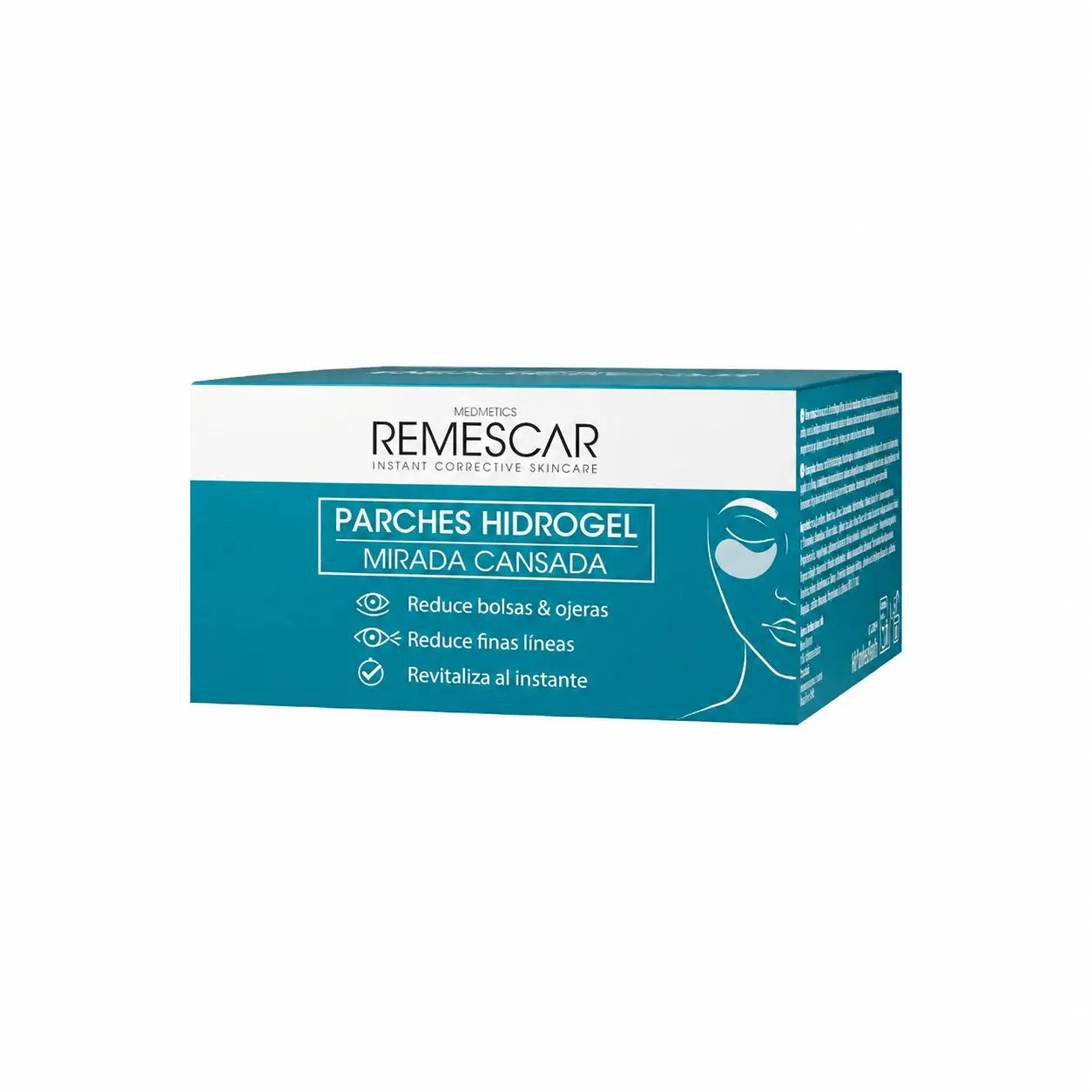 Remescar Hydrogel-Patches gegen müde Augen, 60 Stück