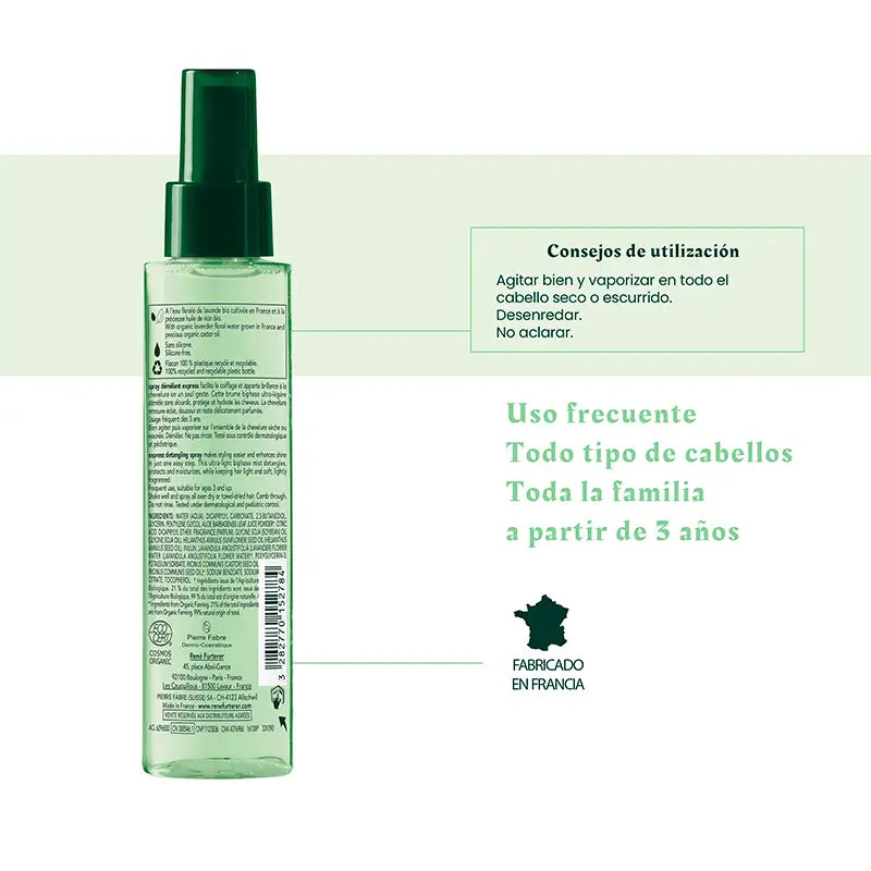 Rene Furterer Naturia Extra Sanftes Entwirrungsspray, 200 ml