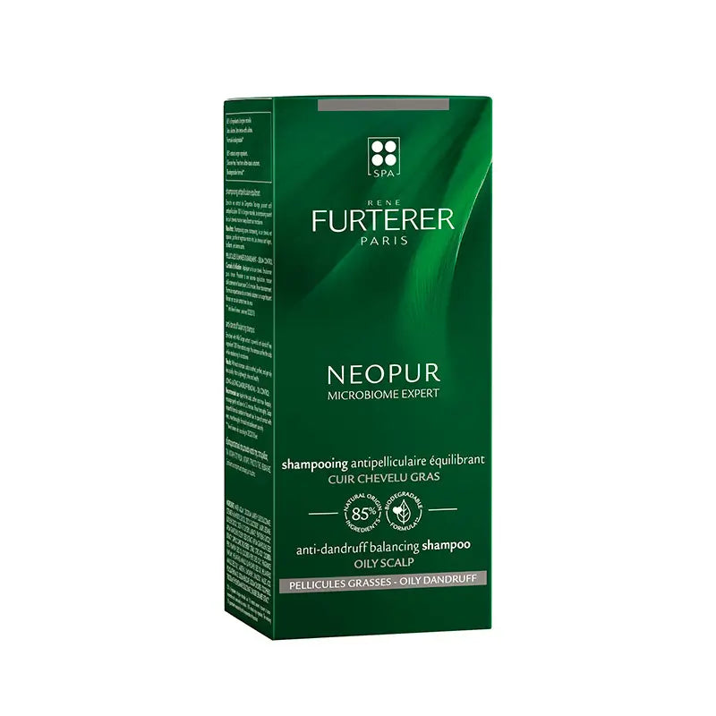 René Furterer Neopur Microbiome Expert Anti-Schuppen Shampoo für fettige und schuppende Kopfhaut, 150 ml